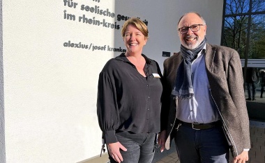Zukünftige Doppelspitze im Alexius/Josef Krankenhaus
