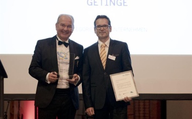 Getinge gewinnt den Schwedischen Unternehmenspreis 2022