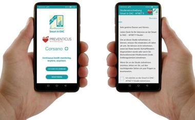 Smartphone-App entdeckt Herzrhythmusstörungen bei jedem zwanzigsten älteren Mensch