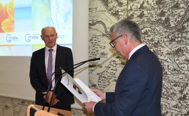 GRN-Geschäftsführer Rüdiger Burger verabschiedet