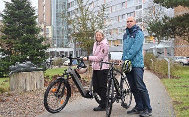 Klinikum Südstadt Rostock unterstützt den Umstieg aufs Dienstrad