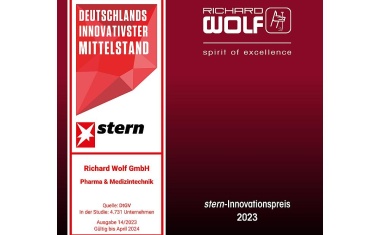 Richard Wolf zählt zu „Deutschlands innovativstem Mittelstand“