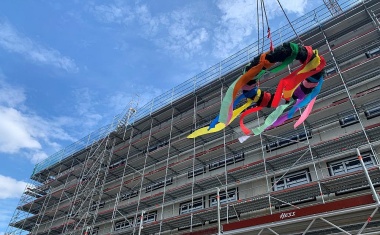 Richtfest am Erweiterungsbau des Alice-Hospitals