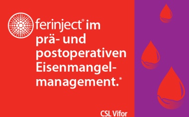 Eisenmangel prä- und postoperativ im Rahmen von Patient Blood Management konsequent behandeln