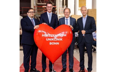 Richtfest für das neue Herzzentrum des Universitätsklinikums Bonn
