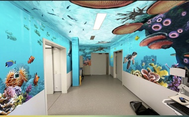 Neue effektvolle Unterwasserwelt im Eltern-Kind-Zentrum