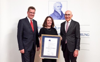 ToSyMa-Studie: Walter Heindel und Stefanie Weigel erhalten Hufeland-Preis