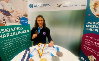 Lauf-Welt- und Europameisterin Miriam Paurat: Sportkurse für von Krebs Betroffene