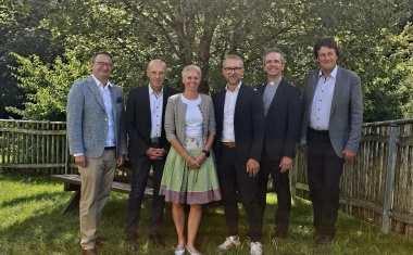 Stabwechsel in der Leitung der KJF Fachklinik Prinzregent Luitpold in Scheidegg