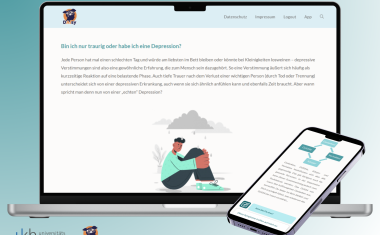 Studie zur App-unterstützten Depressionsbehandlung gestartet