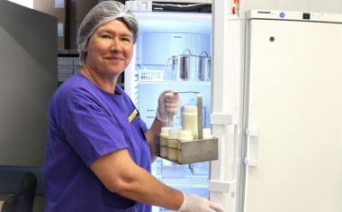 Protein-Kick stärkt Babys Darm