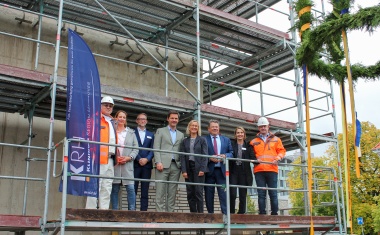 Richtfest der neuen KRH Zentralapotheke am KRH Klinikum Siloah in Hannover