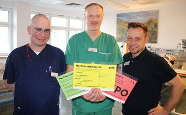 Patientensicherheit: Helios Klinikum Meiningen mit ausgezeichnetem Nüchternheitskonzept