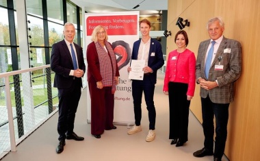 Herzstiftung zeichnet Dr. Lucas Bacmeister für Erkenntnisse zur Präeklampsie-Prävention aus