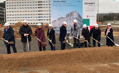 Spatenstich für die Baustufe 1 des Neubaus der Universitätsmedizin Göttingen