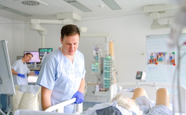 Endlich wieder selbst atmen