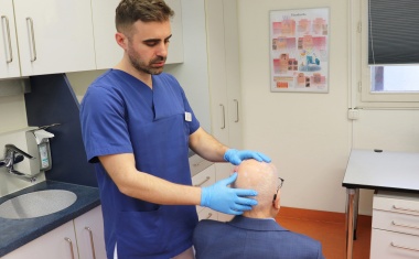 Fischhaut sorgt nach Hautkrebs-OP für Wundheilung