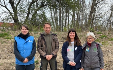 Feierliche Eröffnung des Hospizgartens im Leipziger Diakonie Hospiz