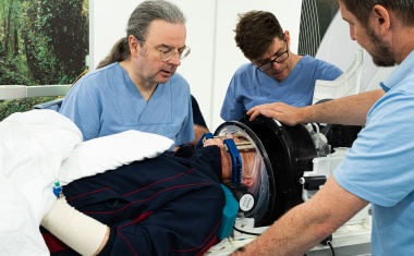 Ultraschall-Behandlung hilft sofort