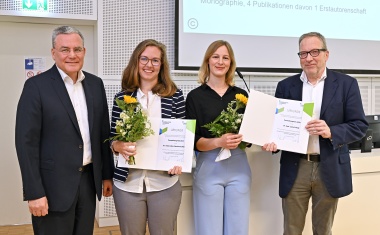 Doktorarbeiten ausgezeichnet