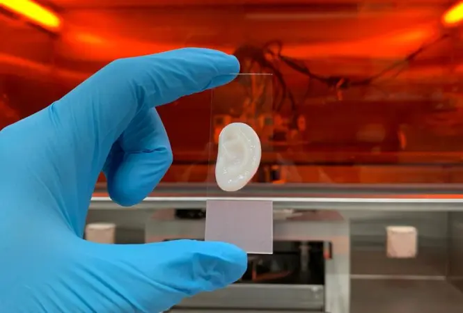 Ein Ohr aus dem Labor