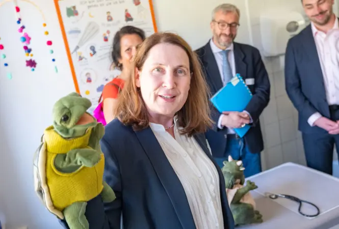 Eröffnung der Kinderschutzambulanz in Eberswalde