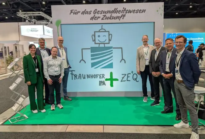 Gesundheitsrobotik: Fraunhofer IPA und ZEQ kooperieren