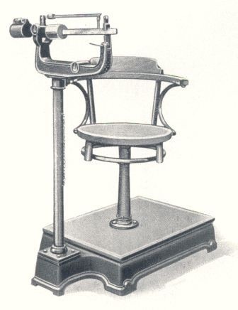 Gestern: seca Stuhlwaage um 19100