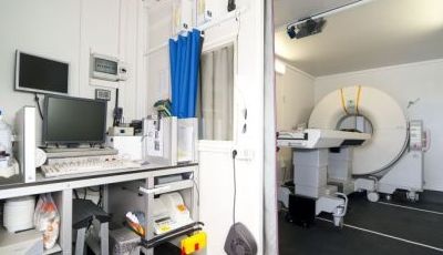 Die weltweit einzigartige Mobile Stroke Unit beherbergt einen...