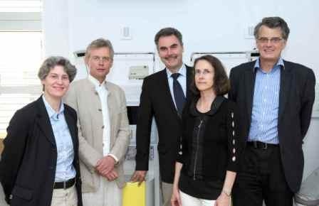 Das Greifswalder EHEC-Team: Prof. Julia Mayerle, Prof. Andreas Greinacher,...