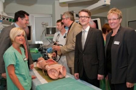 Endoskopie-Zentrum in Augsburg eingeweiht: Klinikum-Vorstand Alexander...