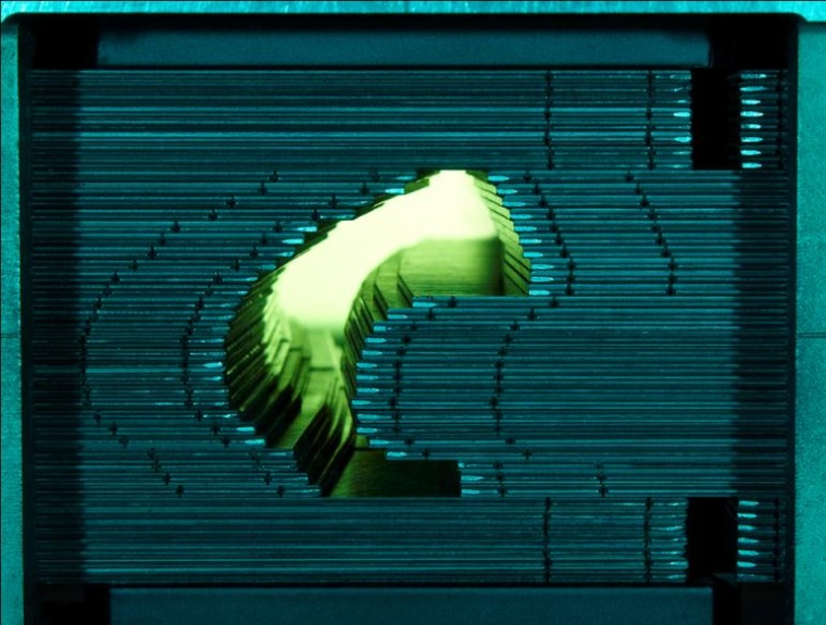 Die strahlenformenden InCise Multileaf-Kollimatoren der neuen CyberKnife M6...