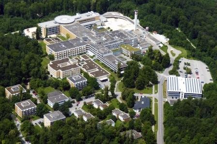 Blick von Süd-Ost auf das Klinikum Heidenheim (Foto: Klinikum Heidenheim).