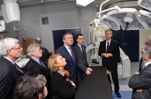 UMM-Geschäftsführer Alfred Dänzer, Ärztlicher Direktor Prof. Michael...