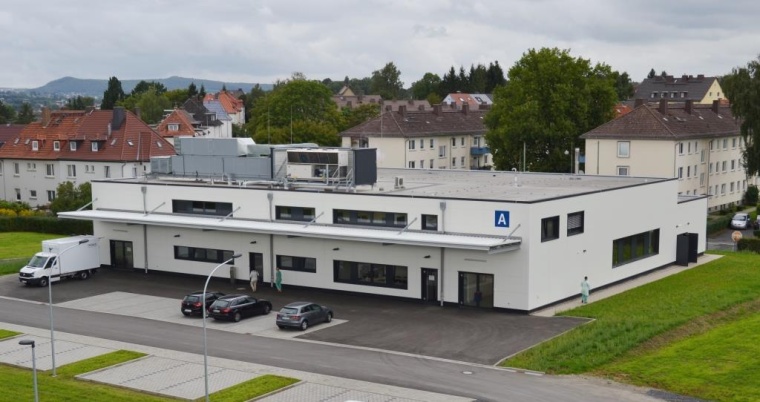Nach 14 Monaten Bauzeit haben das Klinikum Kassel und der...