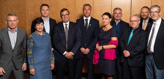 Der neugewählte Vorstand des VDGH, v. li.: Dr. Kay Brunner, Dr. Nicole Stumpp,...