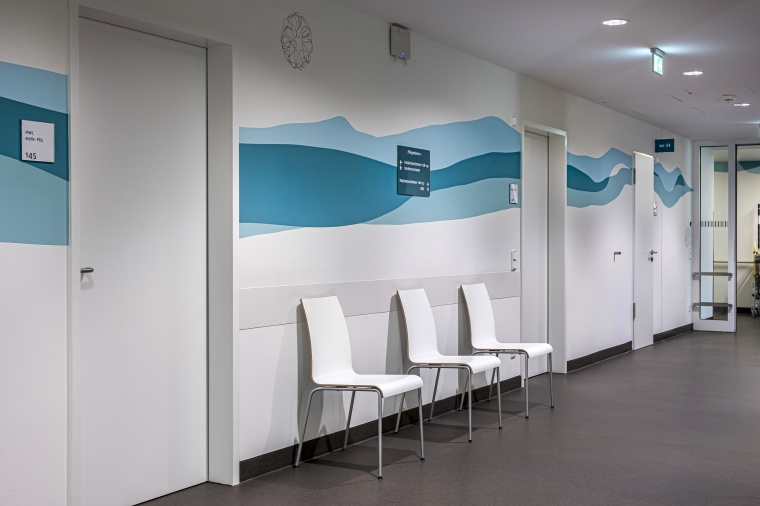 Innovative Innenraumgestaltung der Sophienklinik