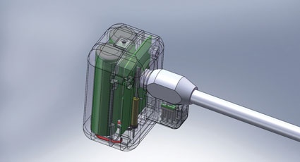 Drahtloses Endoskop (Foto: Fraunhofer IPA)