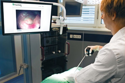 Drahtloses Endoskop (Foto: Fraunhofer IPA)