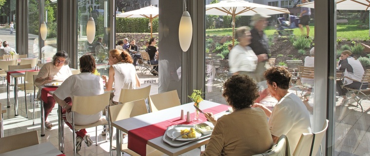 Genießen und genesen im Restaurant des Darmstädter Alice-Hospitals