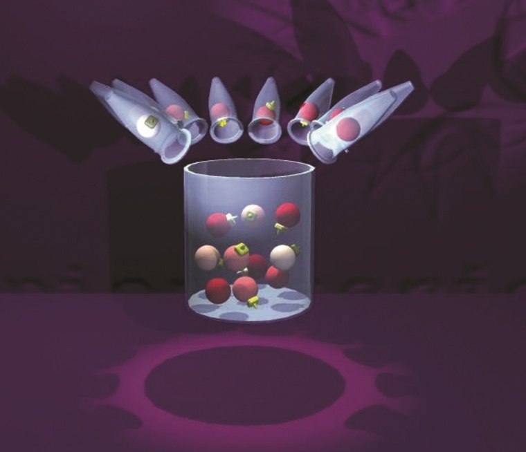 ...individuell mit Fängermolekülen beschichtet werden. Für eine multiplexe...