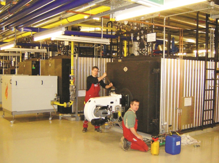 Die Energiezentrale des Klinikums Konstanz