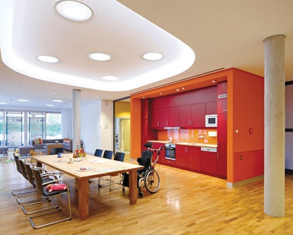 Das Altonaer Kinderkrankenhaus (AKK) in Hamburg, „der Lufthafen“, eine...