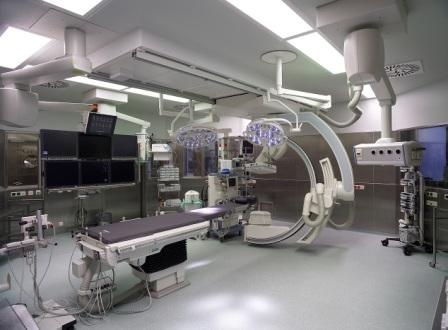 Berlin: Der Hybrid-OP am Deutschen Herzzentrum Berlin. In diesem OP können...