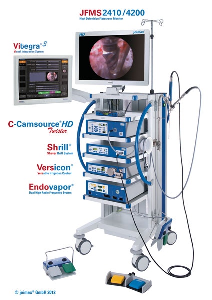 Abb. 2: Modernste Endoskopietechnich Made in Germany (Foto: joimax).