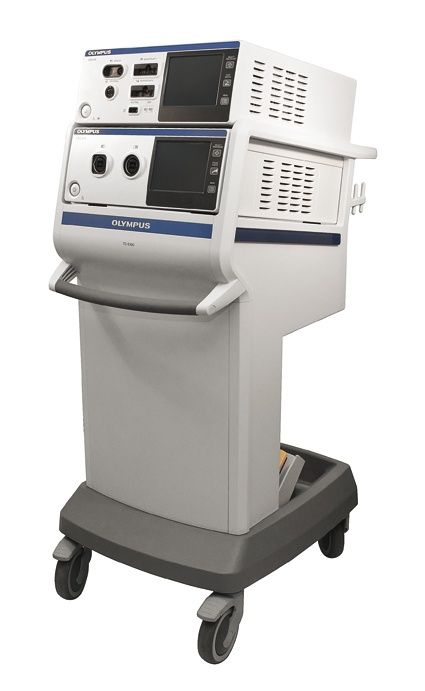 Gewebemanagementsystem inklusive vollwertigem HF Generator (Foto: Olympus).