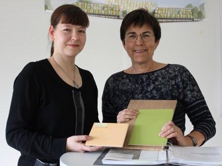 Jetzt passt es: Anja Haferkorn (li.) und Christiane Königsmann haben...
