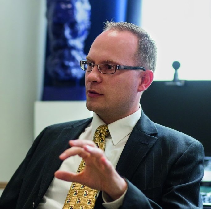 Dr. Stefan Niehues, Radiologe und Oberarzt der Klinik für Radiologie am Campus...