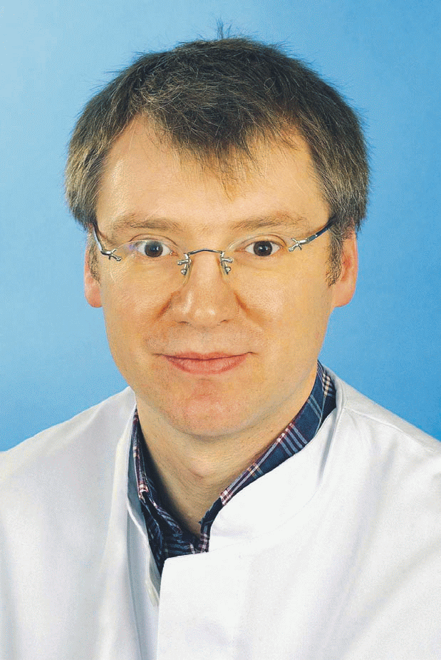 Priv.-Doz. Dr. Frank Schmitz, leitender Oberarzt der Medizinischen Klinik I am...