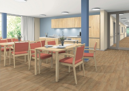 Mittlere Helligkeitskontraste schaffen Wohnlichkeit und Wahrnehmbarkeit. Die...